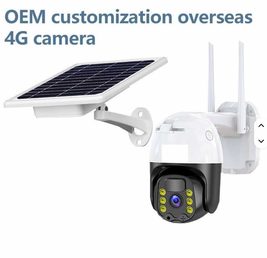 Cámara Solar Wifi 360° con Visión Nocturna – 2MP