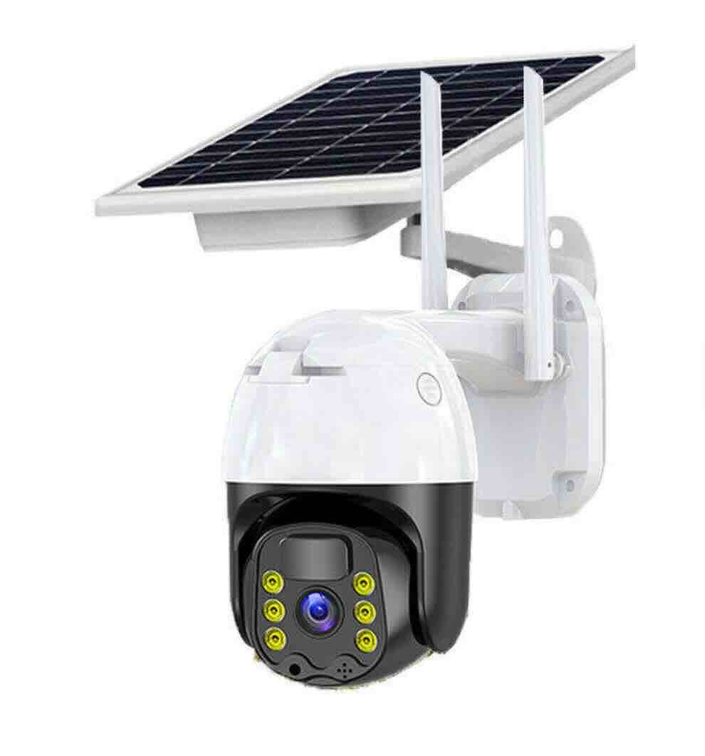 Cámara Solar Wifi 360° con Visión Nocturna – 2MP
