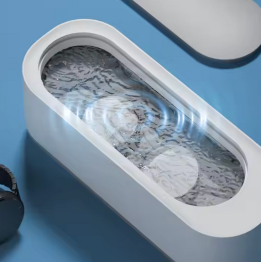 Limpiador ultrasónico – Relojes, gafas y joyas, impecables