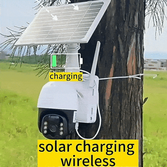 Cámara Solar Wifi 360° con Visión Nocturna – 2MP